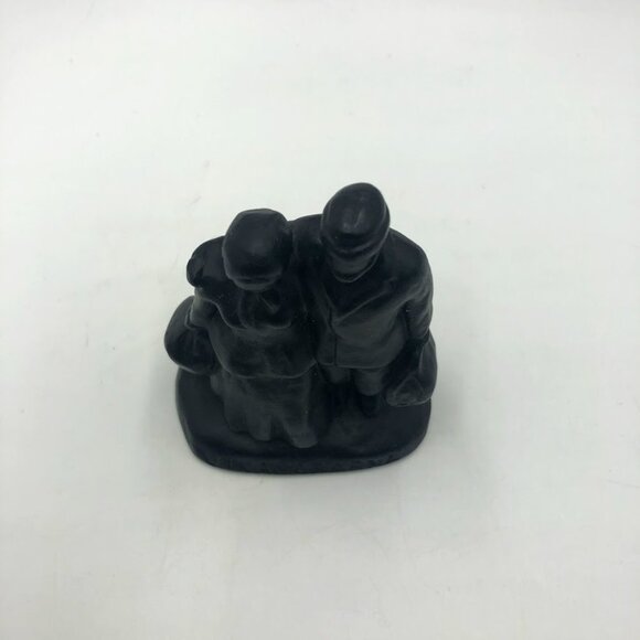 Vintage Cast Iron Utvandrarna Swedish Immigrant - Picture 6 of 11